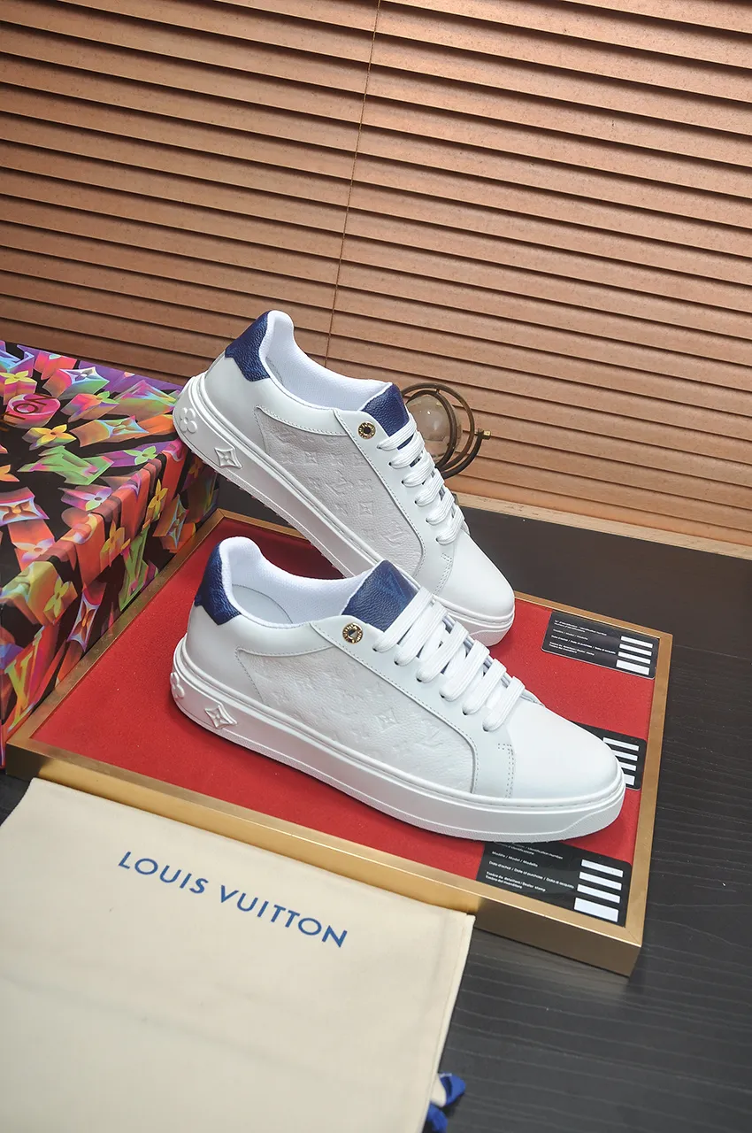 Men's shoes 💰540💶[LOUIS VUITTON] Original order price (water-dyed cowhide lining) new model 🍀LV Louis Vuitton * - top version of LV classic trendy shoes! Made of imported original cowhide, water-dyed cowhide lining, and original wear-resistant rubber outsole! High quality products! Code number 38-45 (45 is custom-made and cannot be returned or exchanged)